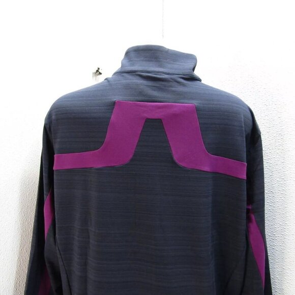 NEW J. LINDEBERG Womens Saks Jarvis Mid Layer Jacket Navy Purple Size XXL - Picture 12 of 12